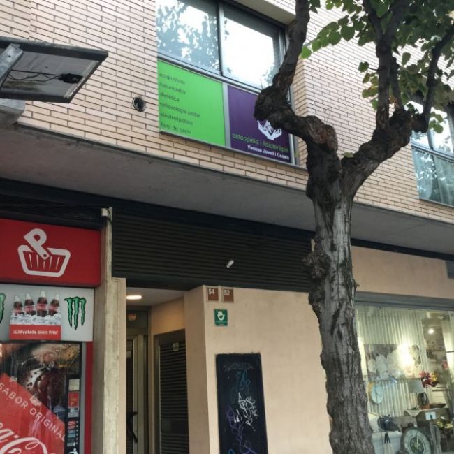 Entrada del centre