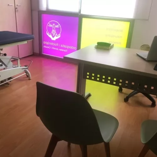 Instal·lacions del centre d'osteopatia i fisioteràpia a Igualada